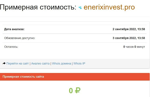 История EnerixInvest отзывы о разводе