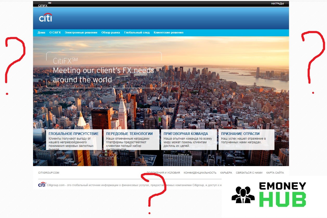 Официальный сайт CitiFX Pro