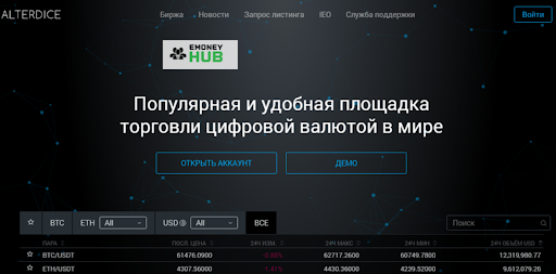 Отзывы об alterdice.com