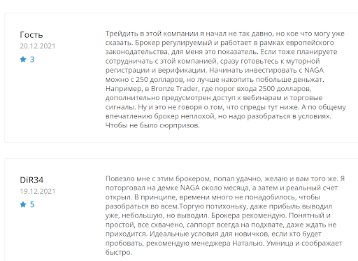 Обзор форекс-брокера NAGA 
