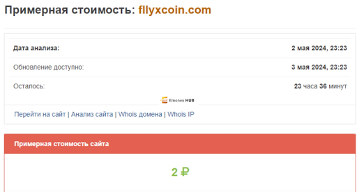 СКАМ Fly X coin 