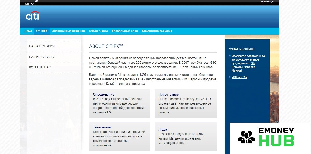 Обзор брокера CitiFX Pro