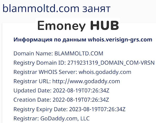 Справка о blammoltd.com