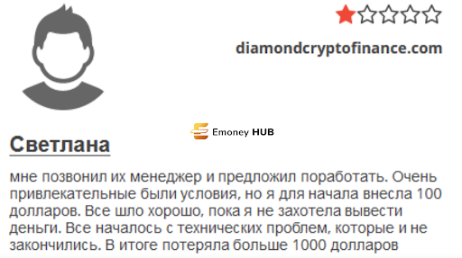 DiamondCryptoFinance Отзывы