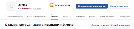 Stretto отзывы