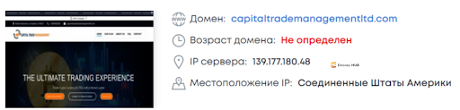 СКАМ Брокер Capital Trade Management Ltd